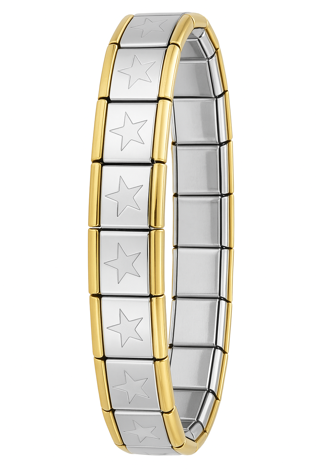 Zweifarbiges Sternen Armband