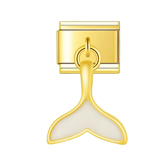 Goldene Meerjungfrauenflosse