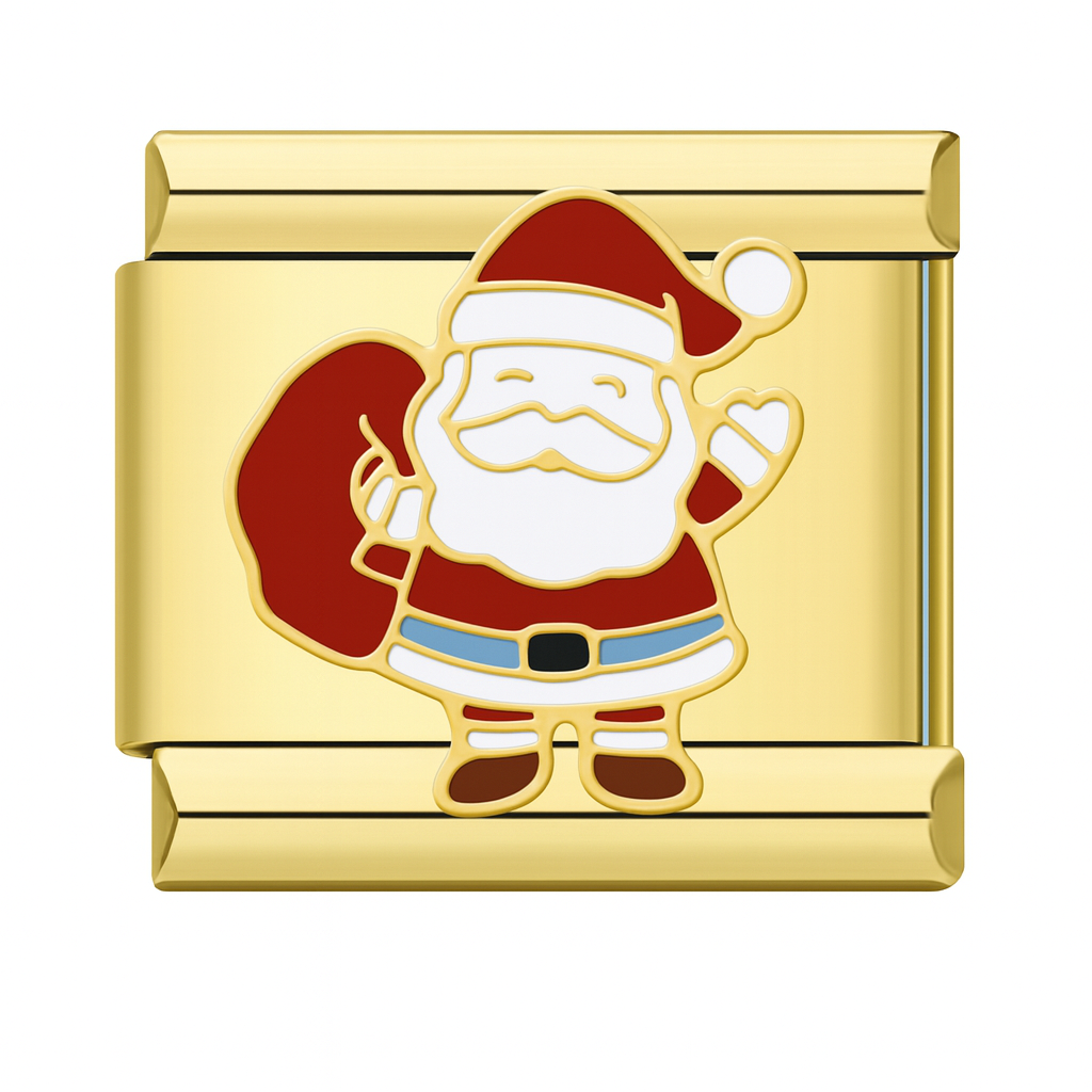 Santa in Gold