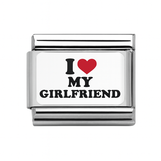 „I Love My Girlfriend“-Charm