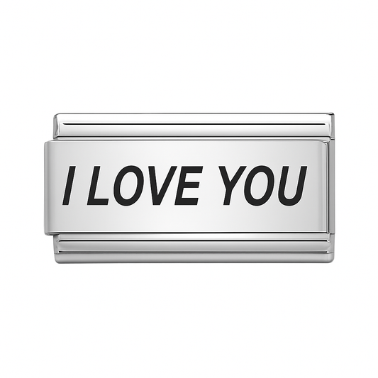 Silbernes “I Love You”